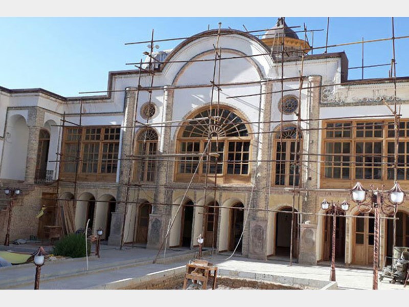 پروژه مرمت خانه تاریخی بافنده کاشان(پروژه مرمت ابنیه)