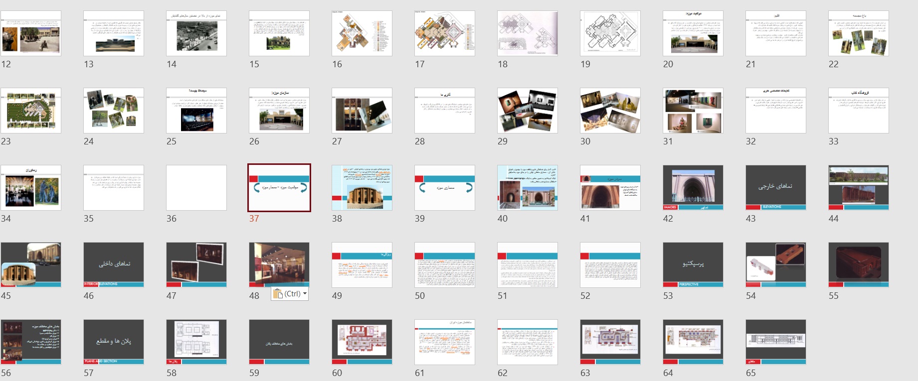 تجزیه و تحلیل موزه هنرهای معاصر تهران